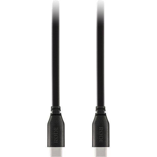Rode SC17 5-Foot USB-C to USB-C Flat Microphone Cable (Black, Hi-Speed USB 2.0)