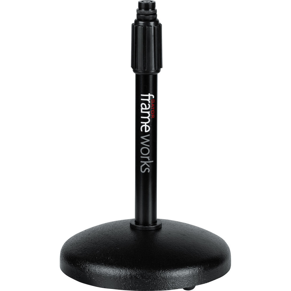 Gator GFW-MIC-0501 Frameworks GFW-MIC-0501 Round Base Desktop Mic Stand - (B-Stock)