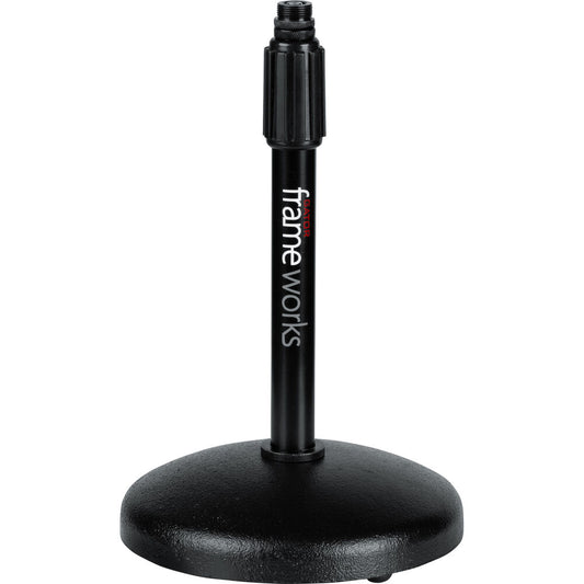 Gator GFW-MIC-0501 Frameworks GFW-MIC-0501 Round Base Desktop Mic Stand - (B-Stock)
