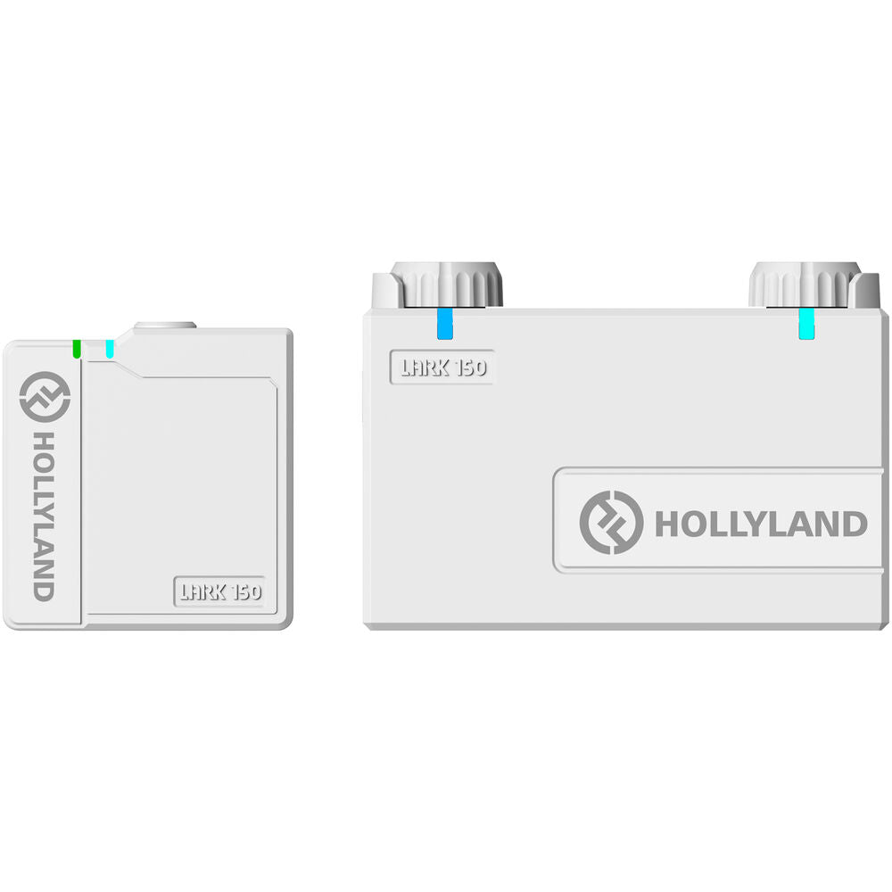 Hollyland HL-LARK 150 Solo-W Single Channel Wireless Microphone System (White) - (B-Stock)