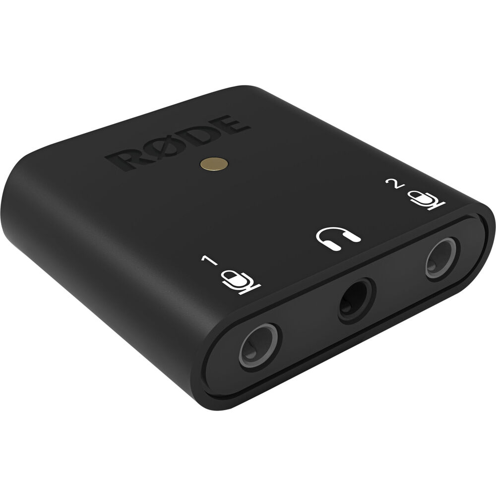 Rode AI-Micro Ultra-Compact Dual-Channel USB Audio Interface for iOS, Android, Mac, and Windows