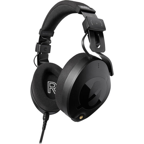 Rode NTH-100 Black Professional Closed-Back Over-Ear Studio Headphones for Tracking and Mixing