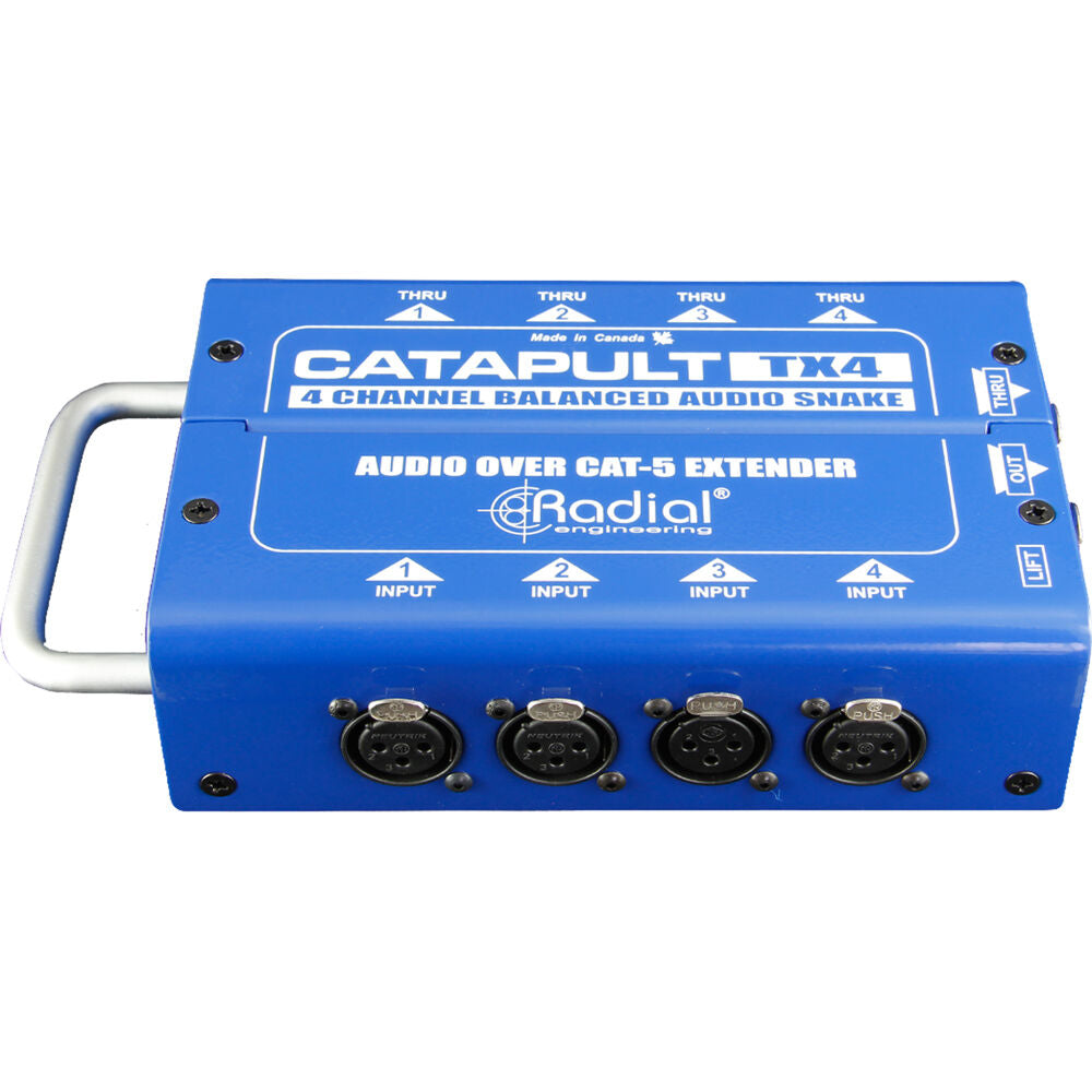 Radial Engineering Catapult RX4 4ch Receiver, w/ Balanced Outs - (B-Stock)