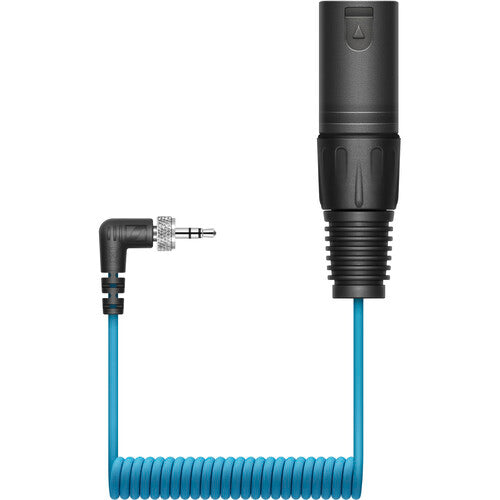 Sennheiser CL35-XLR Right-Angle Locking 3.5mm TRS to XLR Male Coiled Output Cable