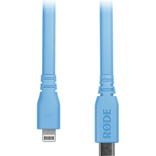 Rode SC19-Blue Lightning to USB-C Cable (Blue, 5')