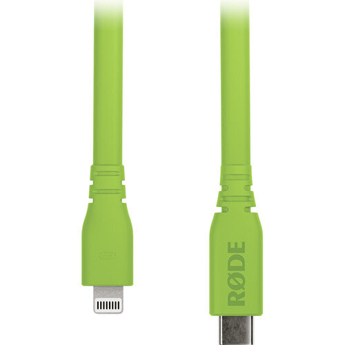 Rode SC19-Green Lightning to USB-C Cable (Green, 5')