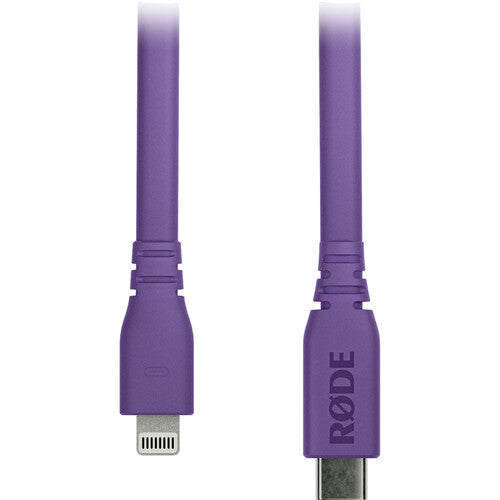 Rode SC19-Purple Lightning to USB-C Cable (Purple, 5')