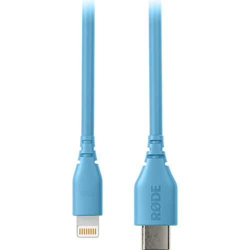 Rode SC21-Blue Lightning to USB-C Cable (Blue, 11.8")