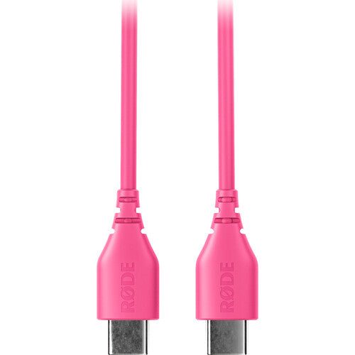 Rode SC22-Pink USB-C to USB-C Cable (Pink, 11.8")