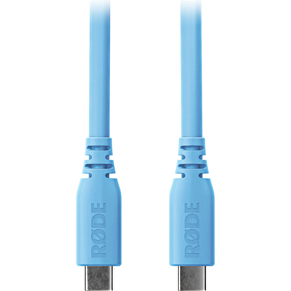 Rode SC27 Blue SuperSpeed USB-C to USB-C Cable for NT-USB+, RodeCaster, and USB-C Audio Hosts