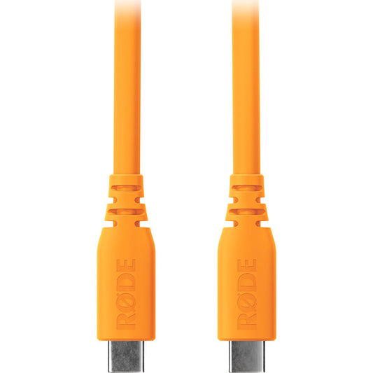 Rode SC27 Orange 6.6-Foot SuperSpeed USB-C to USB-C Cable (5 Gbps, 60W)