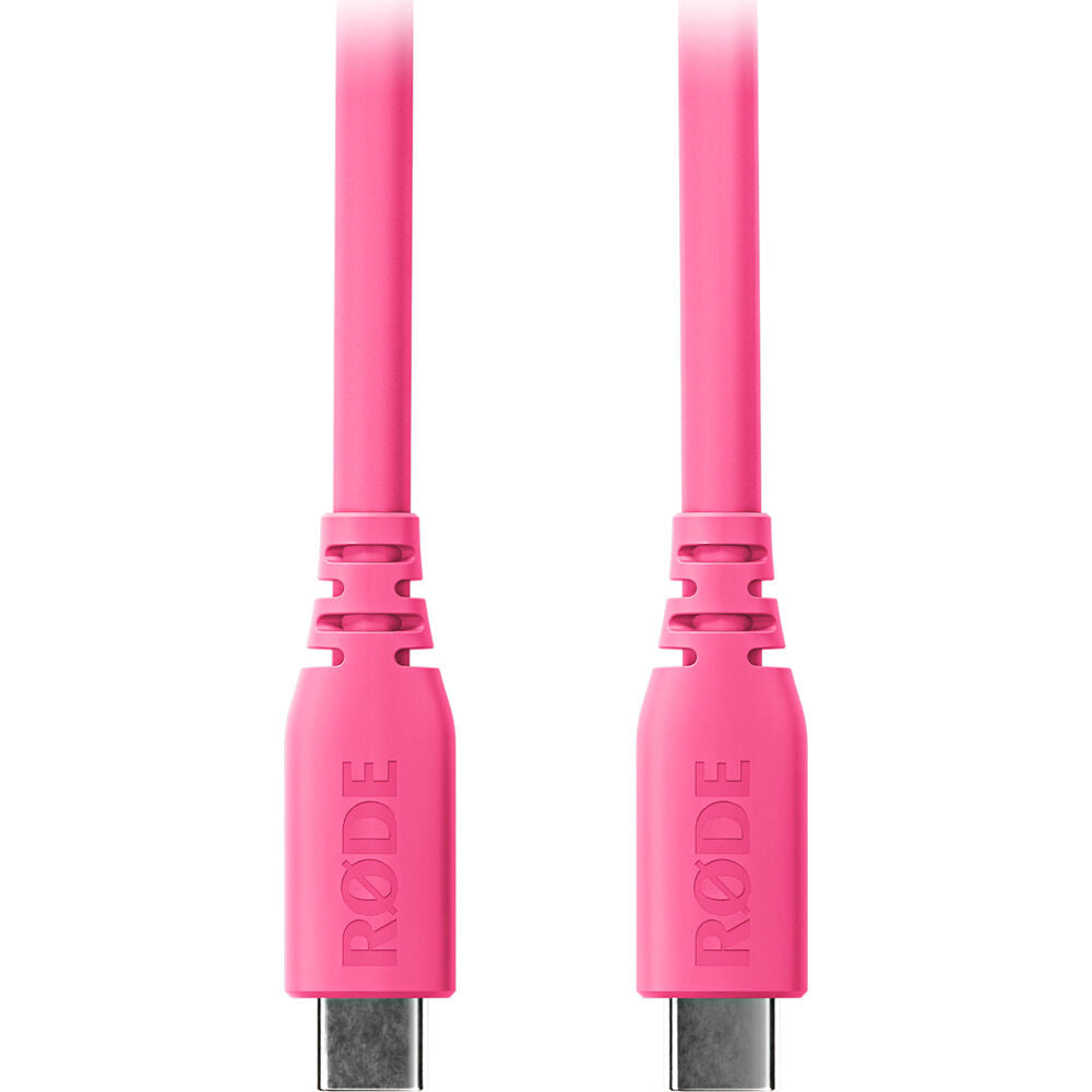 Rode SC27 Pink SuperSpeed USB-C to USB-C Cable for RodeCaster, NT-USB+ and USB-C Audio Gear
