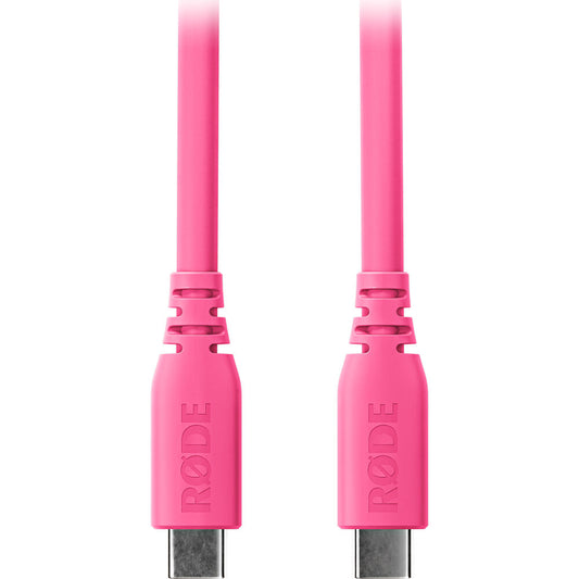 Rode SC27 Pink SuperSpeed USB-C to USB-C Cable for RodeCaster, NT-USB+ and USB-C Audio Gear