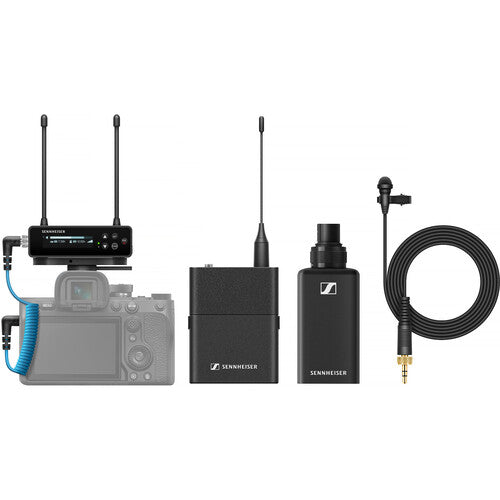 Sennheiser EW-DP ENG SET Camera-Mount Digital Wireless Combo Microphone System (R1-6: 520 to 576 MHz)