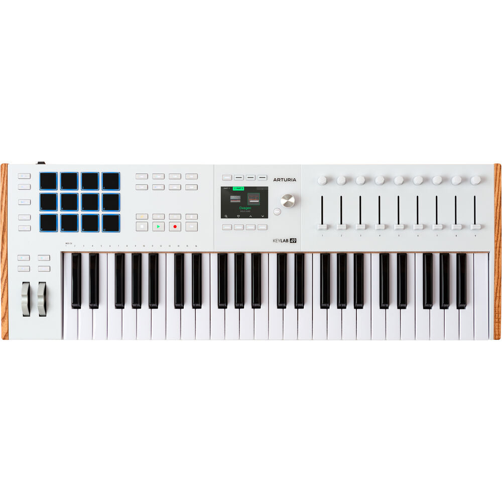 Arturia KeyLab 49 mk3 White Keylab 49 MK3 USB MIDI Controller Keyboard (White) - (B-Stock)