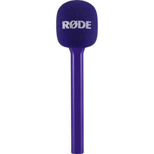 Rode INTERVIEWGOPUR Interview GO Handheld Mic Adapter (Purple)