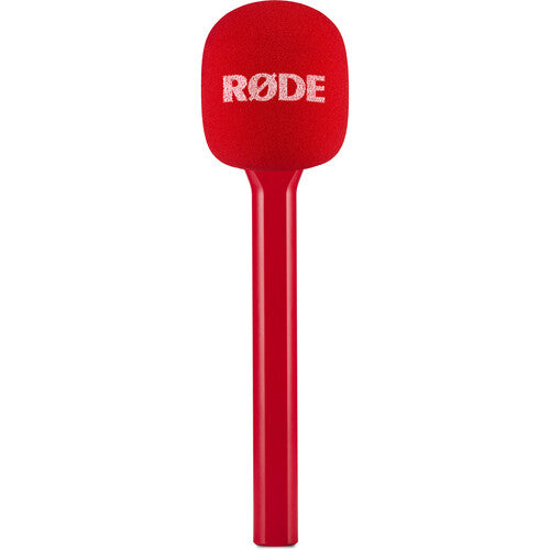 Rode INTERVIEWGORED Interview GO Handheld Mic Adapter (Red)