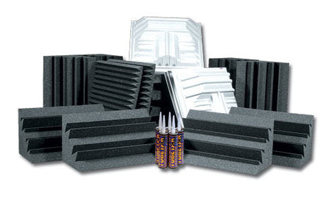 Auralex ROOMDLXPLUSCHA Deluxe Plus Roominator Kit (Charcoal/White)