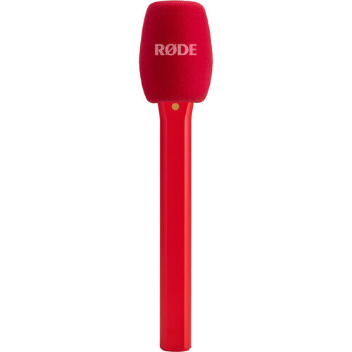 Rode INTERVIEWMICRORED Interview Micro Handheld Mic Adapter (Red)