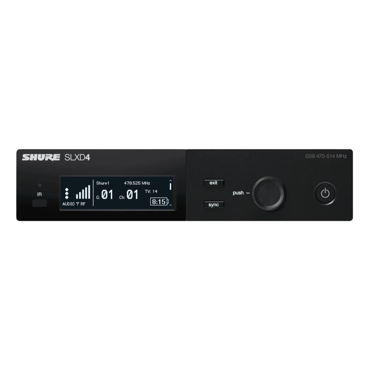 Shure SLXD4=-G58 Digital Wireless Receiver