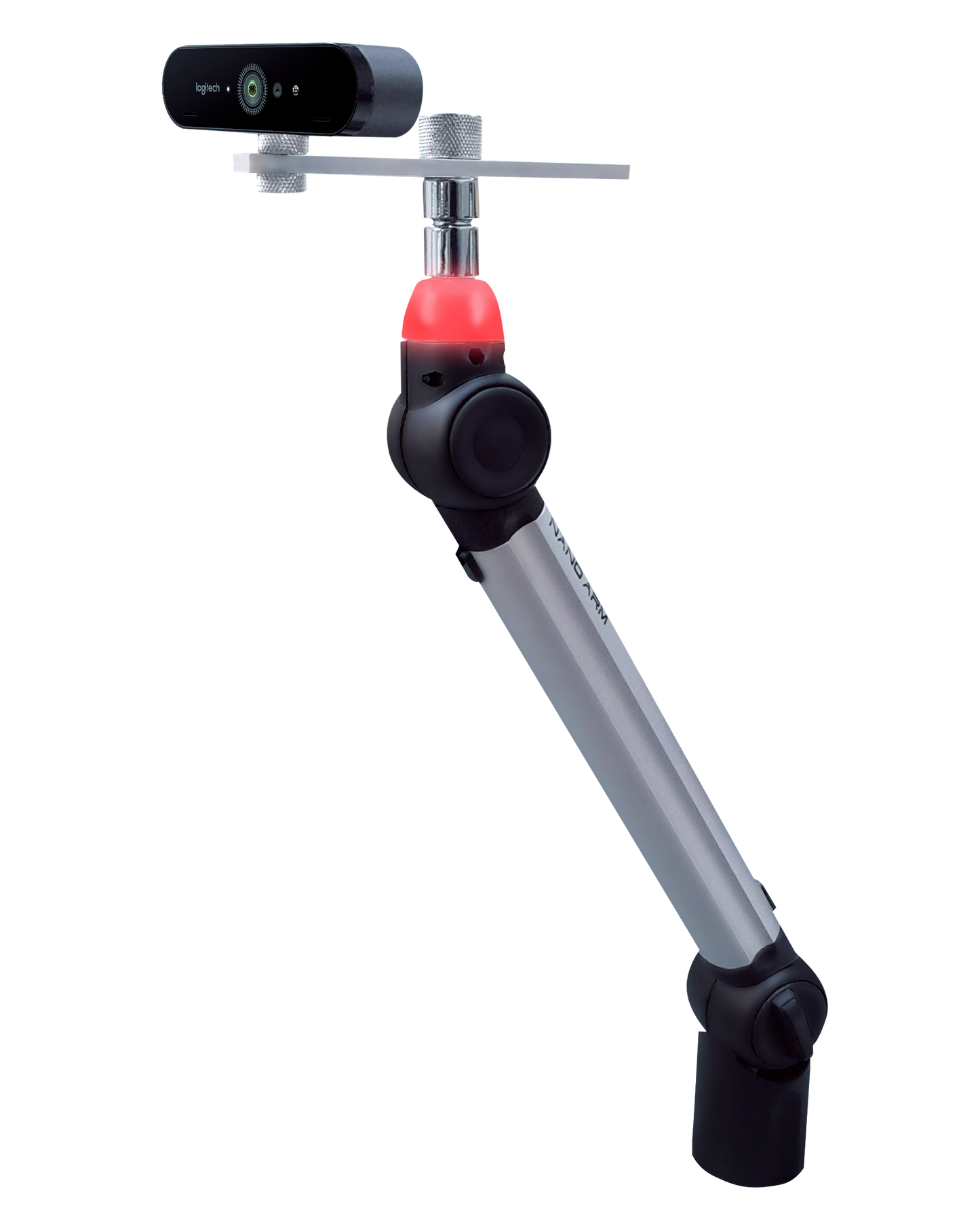 BIQUAD MICROPHONE NANO ARM (with or without ON AIR LIGHT) Two color (BLACK AND GREY) Three different sizes - 305broadcast