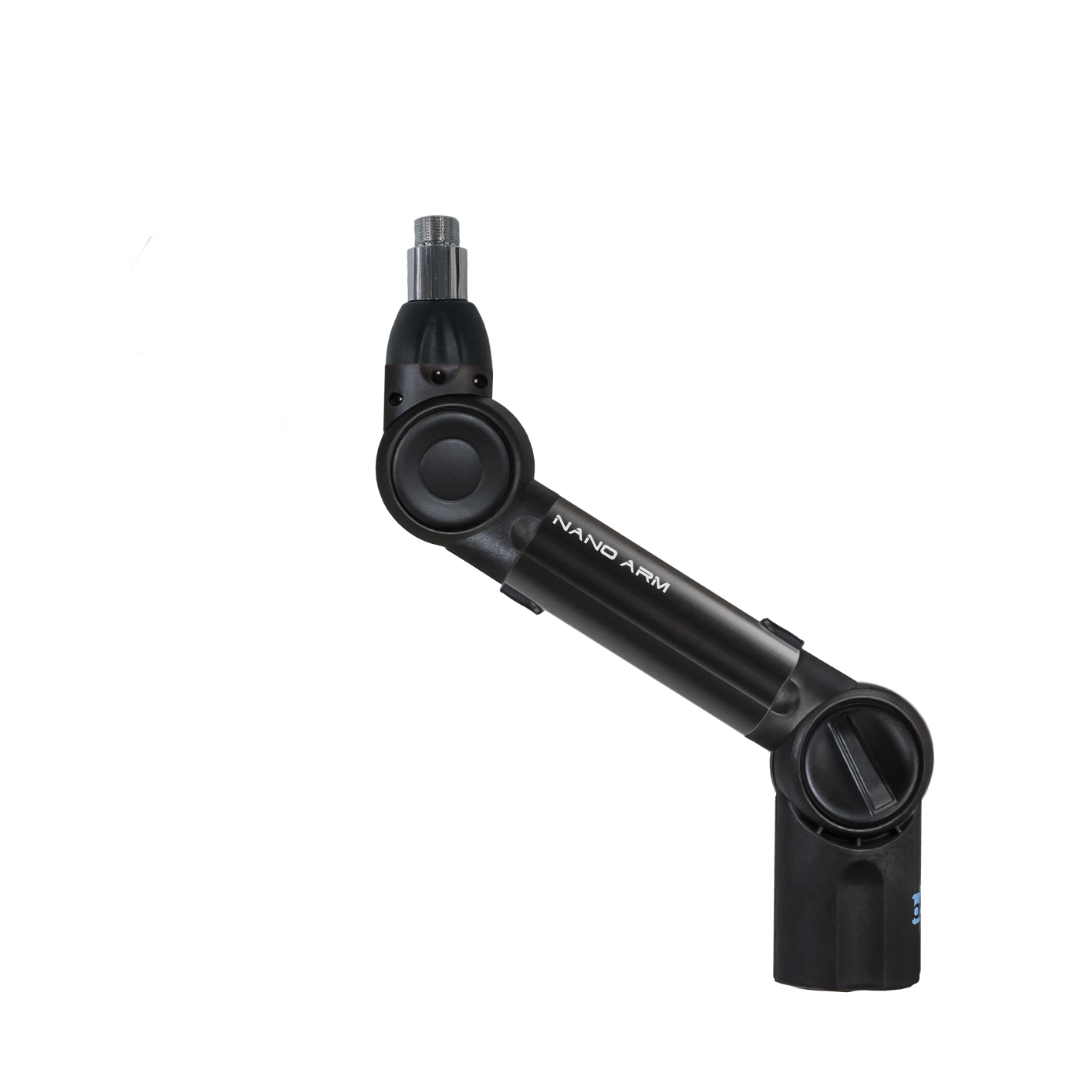 BIQUAD MICROPHONE NANO ARM (with or without ON AIR LIGHT) Two color (BLACK AND GREY) Three different sizes - 305broadcast