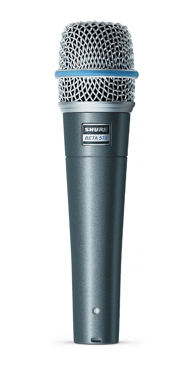 Shure BETA 57A SuperCardioid DynaMic with High Output Neodymium Element, for Vocal and Instrument Applications
