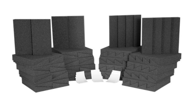Auralex D36CHA Studiofoam Roominator Kit (Charcoal Gray)