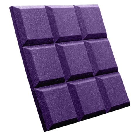 Auralex SGRID22PUR 2" SonoFlat Grid Panels (Purple)
