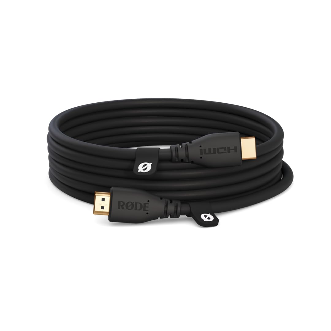 Rode HDMI-3 High Speed HDMI Cable (3m/10ft, Black)