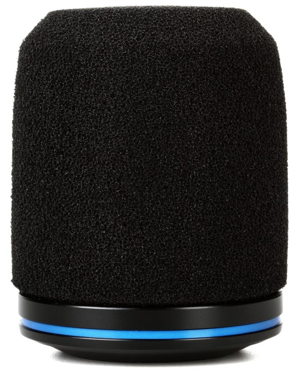 Shure A57AWS Black Locking Foam Windscreen for BETA 57 and BETA 57A