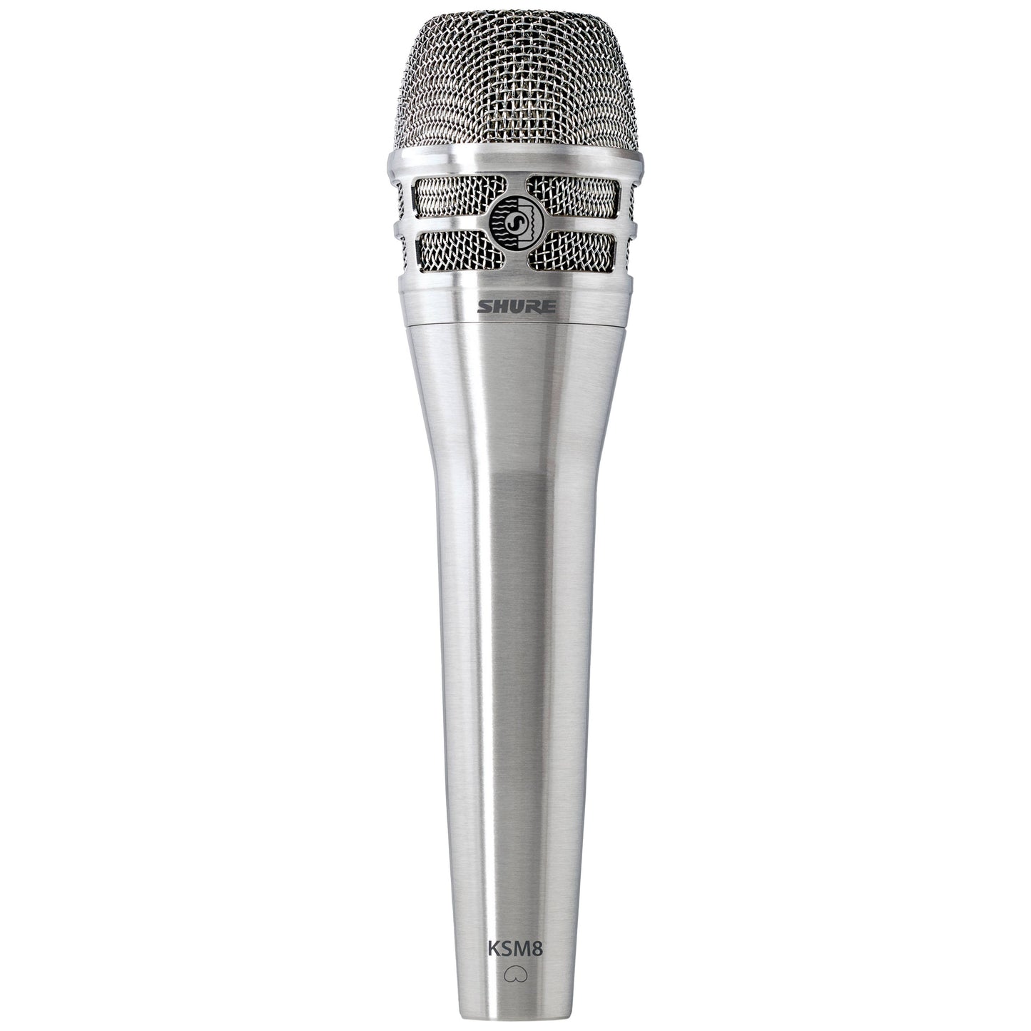 Shure KSM8/N Dualdyne Dynamic Handheld Vocal Microphone, Nickel