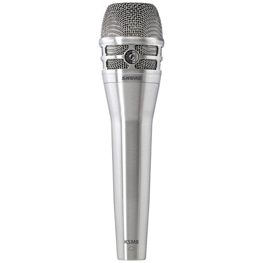 Shure KSM8/N Dualdyne Dynamic Handheld Vocal Microphone, Nickel