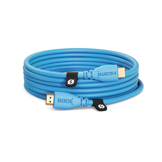 Rode HDMI-3 High Speed HDMI Cable (3m/10ft, Blue)