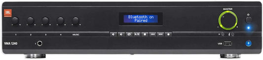 JBL NVMA1240-0-US VMA1240 Commercial Series 240W Bluetooth-Enabled Mixer/Amplifier (5-In/1-Out) - (B-Stock)