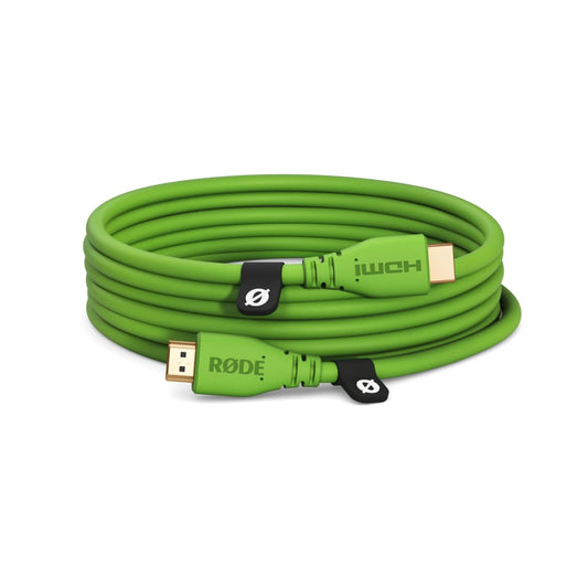 Rode HDMI-3 High Speed HDMI Cable (3m/10ft, Green)