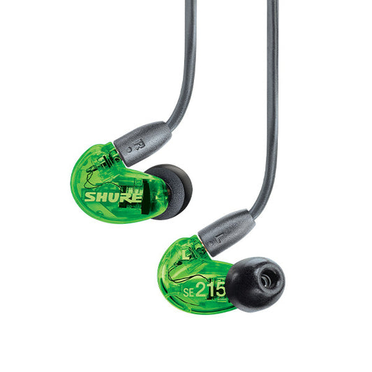 Shure SE215SPE-GN SE215 EARPHONE, GREEN