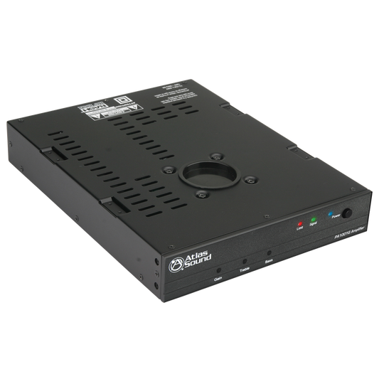 Atlas Sound PA1001G 100W Single Channel Pole Mount Amplifier - (B-Stock)