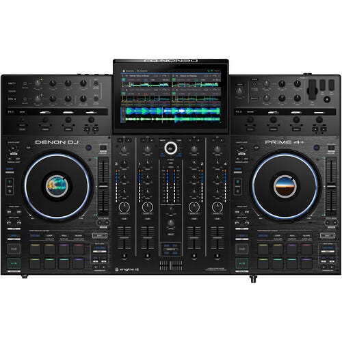 Denon DJ PRIME4+XUS Prime 4+ Standalone 4-Deck DJ Controller
