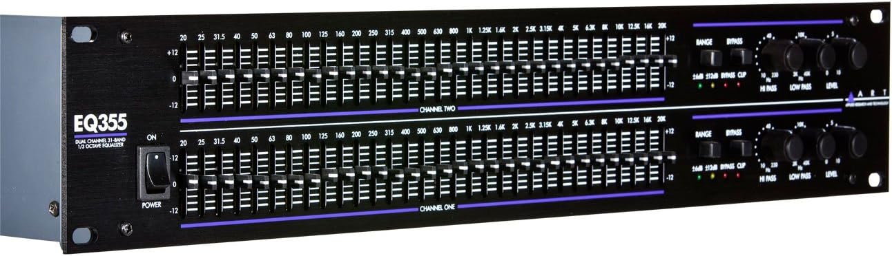 ART EQ355 Dual Channel 31-Band Equalizer - (B-Stock)