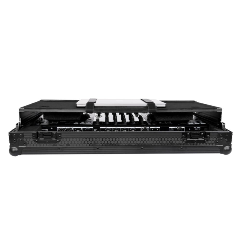 Headliner HL10013 Pitch Black Flight Case for DDJ-FLX10 w/ Laptop Platform & Wheels - (B-Stock)