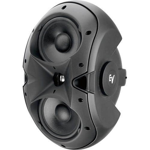 Electro-Voice EVID 6.2T Two-way Twin 6" Woofer and 1" Horn Loaded Loudspeaker (sold and priced per pair) - (B-Stock)