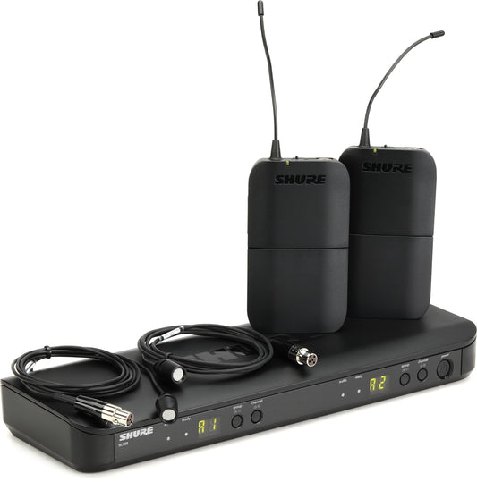 Shure BLX188/CVL-J11 BLX188 DUAL LAV SYSTEM W/CVL