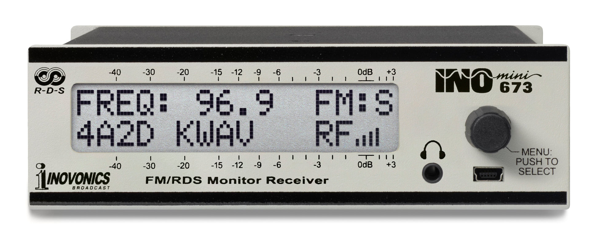 Inovonics 673 INOmini FM/RDS Monitor/Receiver - 305broadcast