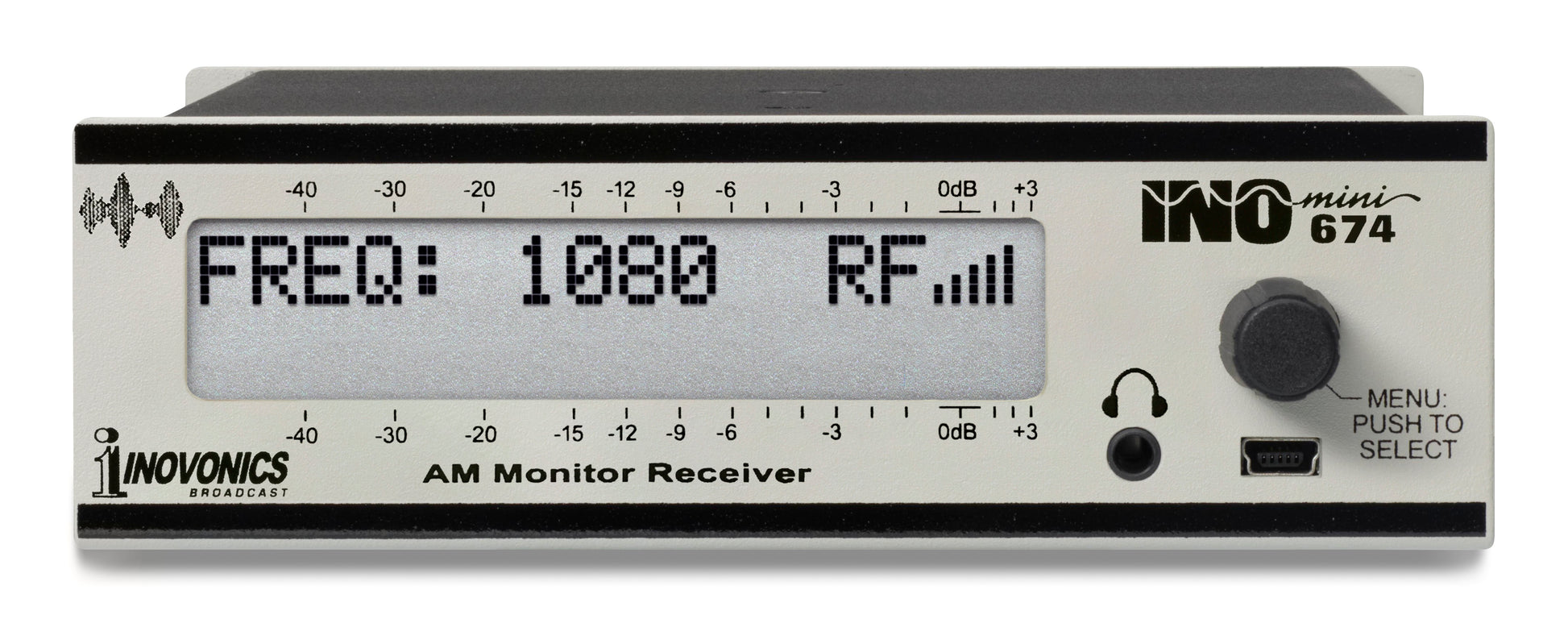 Inovonics 674 INOmini AM Broadcast Monitor/Receiver - 305broadcast