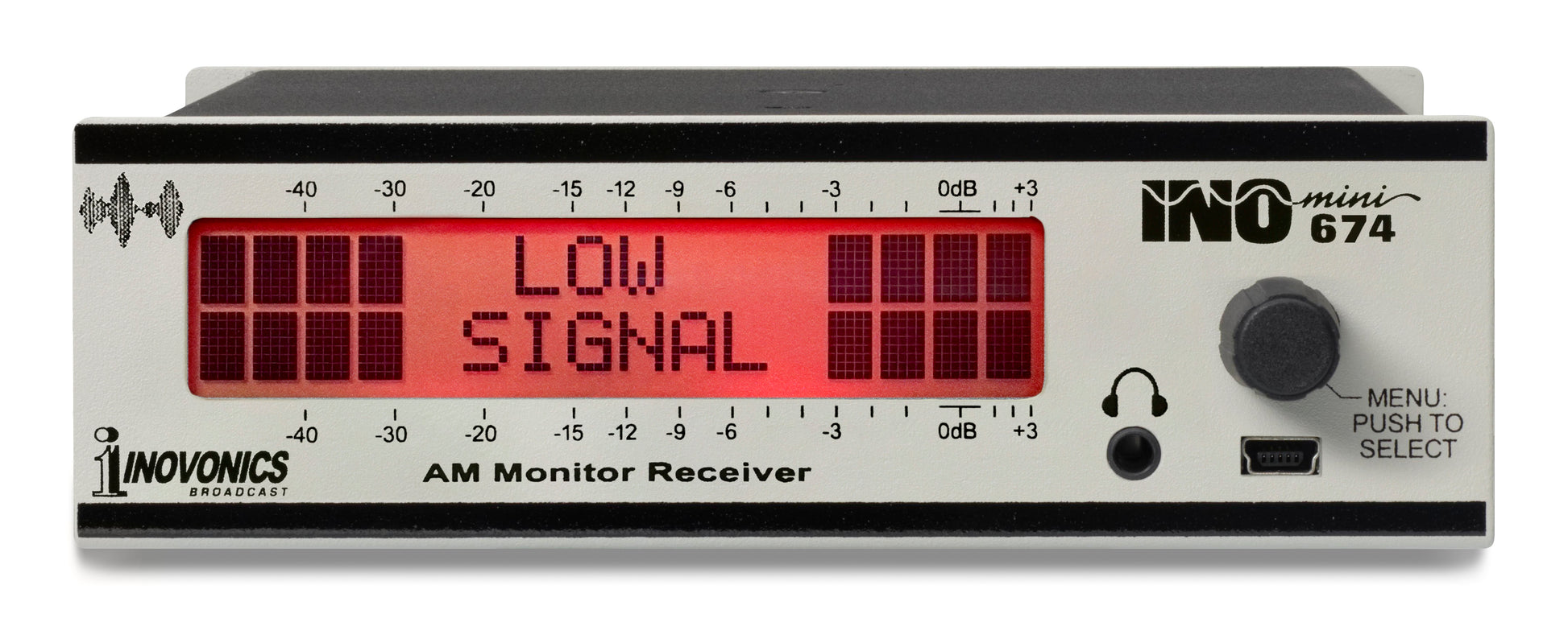 Inovonics 674 INOmini AM Broadcast Monitor/Receiver - 305broadcast