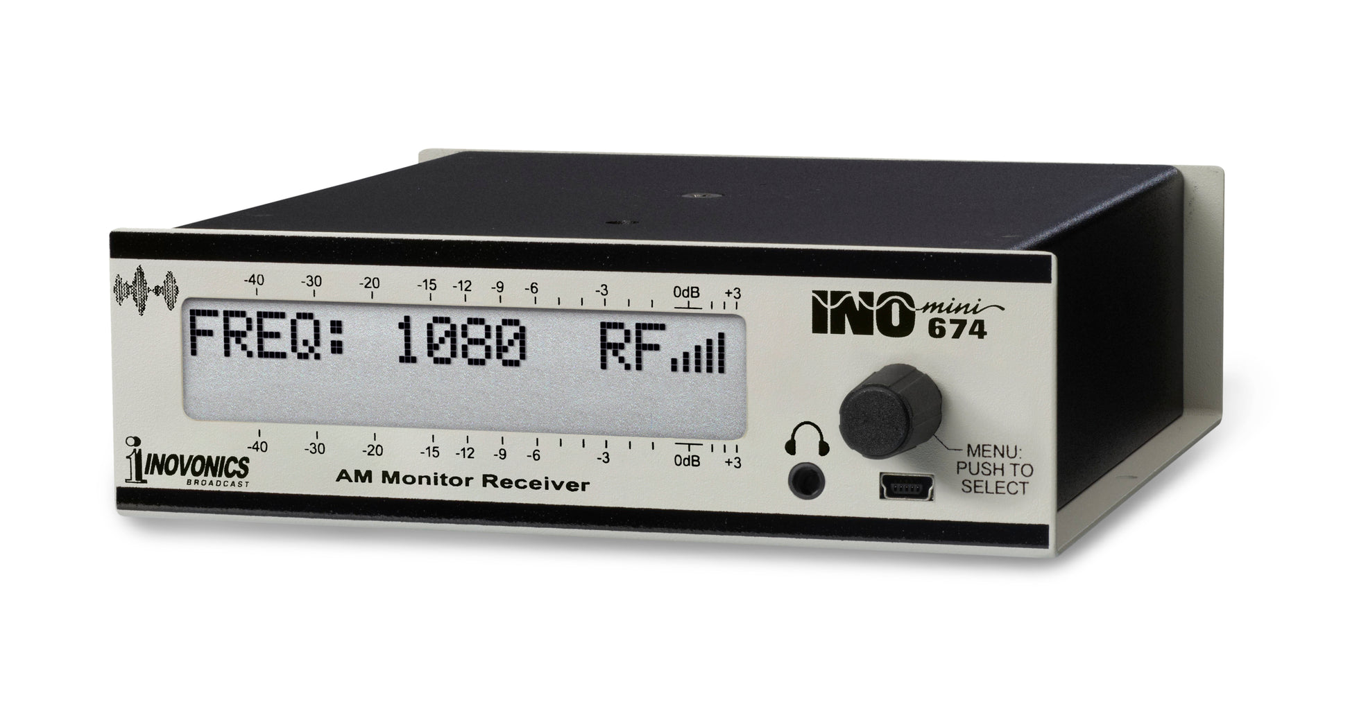 Inovonics 674 INOmini AM Broadcast Monitor/Receiver - 305broadcast