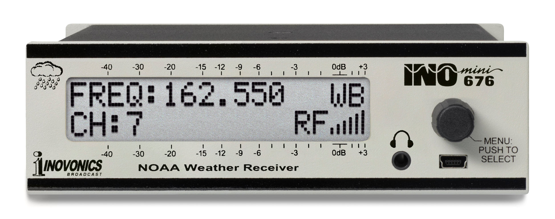 Inovonics 676 INOmini NOAA Weather Receiver - 305broadcast