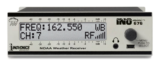 Inovonics 676 INOmini NOAA Weather Receiver - 305broadcast