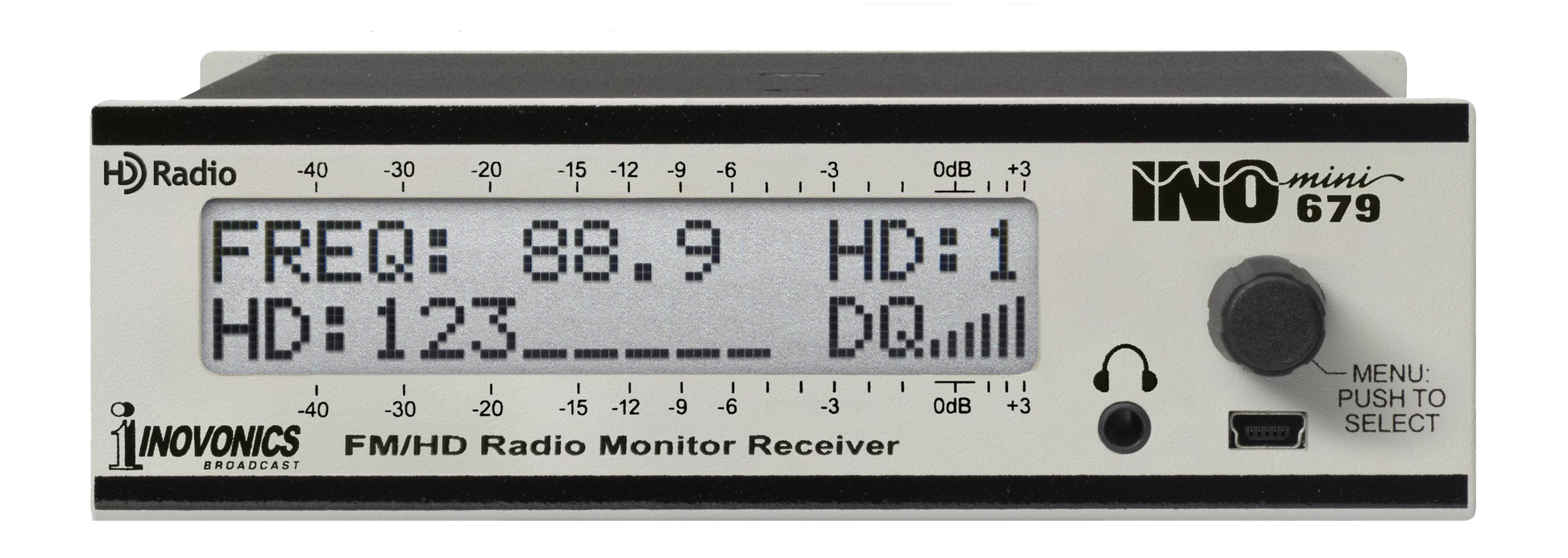Inovonics 679 INOmini FM/HD Radio™ Monitor/Receiver - 305broadcast